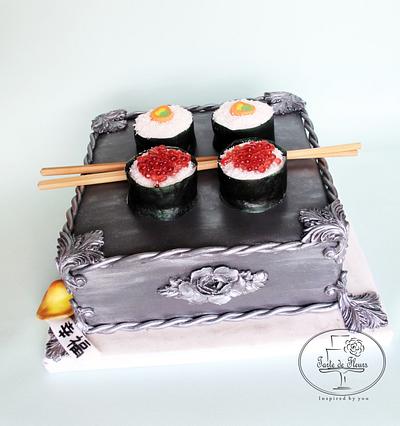 Sushi Cake - Cake by Tarte de Fleurs