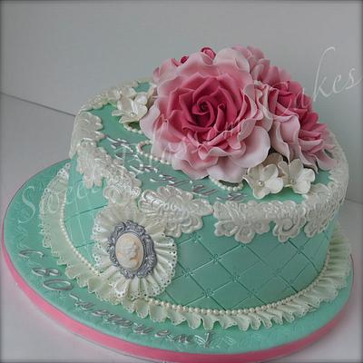 Shabby Chic Cake - Cake by Tatyana