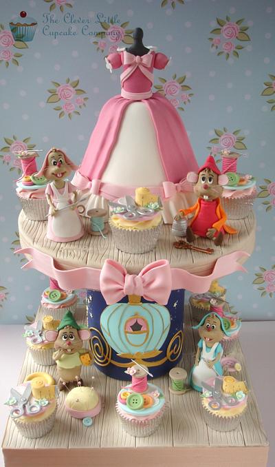 Cinderella Cupcakes - Cake International - Cake by Amanda’s Little Cake Boutique
