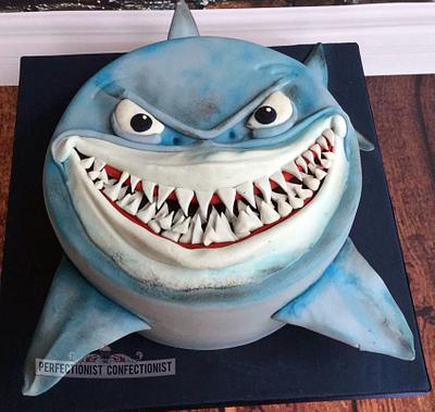 Bruce - Shark Birthday Cake - Cake by Niamh Geraghty, Perfectionist Confectionist