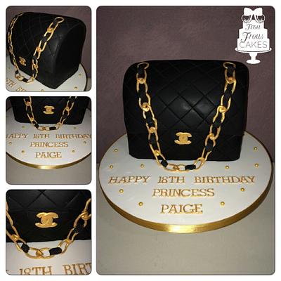 Chanel bag cake  - Cake by Frou Frous Cakes
