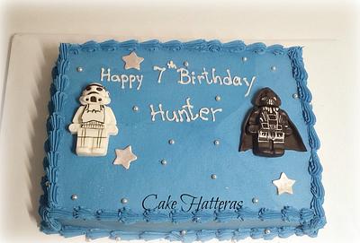 Star Wars Birthday Cake - Cake by Donna Tokazowski- Cake Hatteras, Martinsburg WV