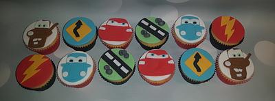 Cars cupcakes. - Cake by Pluympjescake