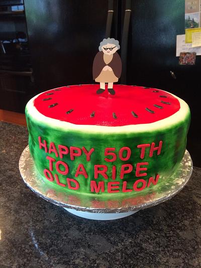 Ripe Old Melon - Cake by Laura Willey