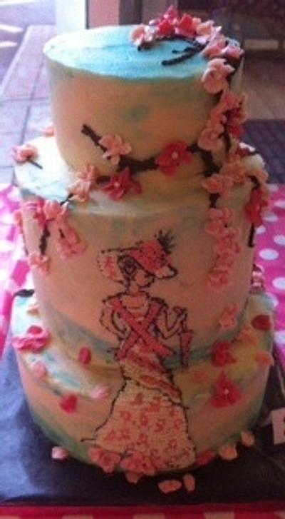 Pink Cake - Cake by El Pastel