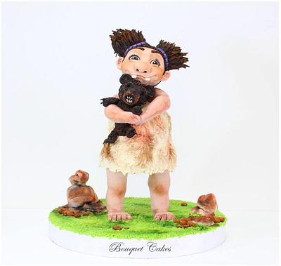 Sandy Wild Child 3D Cake - Cake by Ghada _ Bouquet cakes