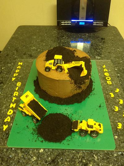 Contruction Birthday - Cake by Laurabeth
