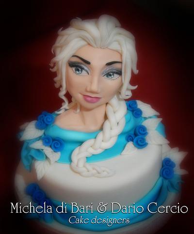 FROZEN: My Elsa, my version ;) - Cake by Michela di Bari
