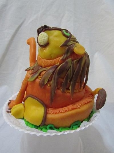 Lion - Cake by Creaciones de repostería fina Laureano