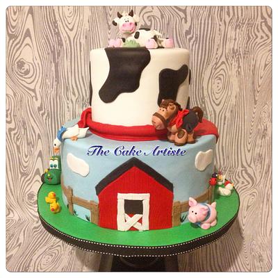 Farm Time cake  - Cake by Aida Casanova