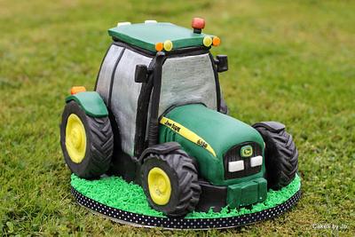 John Deere tractor - Cake by Jo