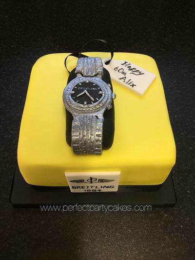 Watch cake - Cake by Perfect Party Cakes (Sharon Ward)