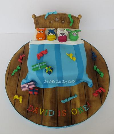 Pajanimals 1st birthday cake - Cake by Little Cake Fairy Dublin