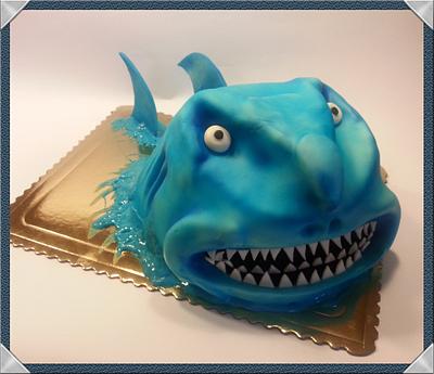 shark cake - Cake by pyscake