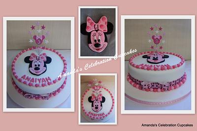 Cute Minnie Cake - Cake by Amanda Robinson