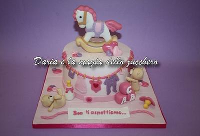 Baby Shower cake - Cake by Daria Albanese