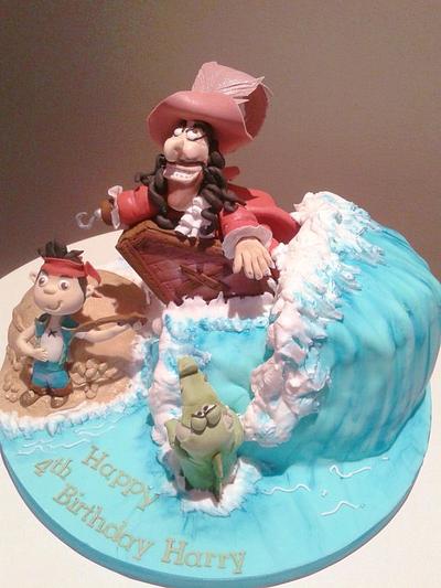Pirates! - Cake by THE BRIGHTON CAKE COMPANY