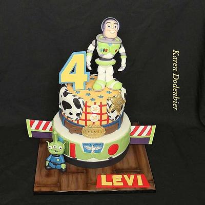 Toy Story - Buzz Lightyear - Cake by Karen Dodenbier