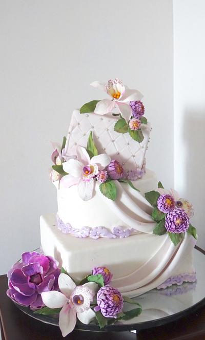 Wedding cake  - Cake by Fainaz Milhan cakedesign 