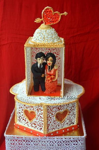 Wedding Anniversary Cake!! - Cake by ShrutisCakeAddiction