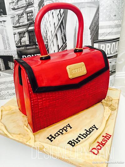 Hand Bag cake - Cake by designed by mani