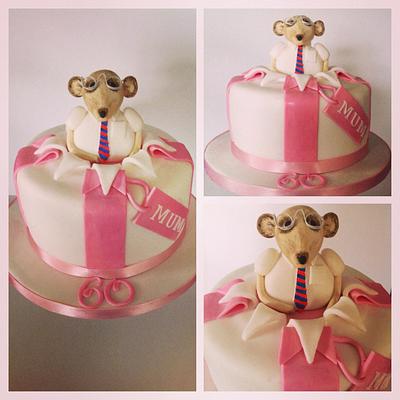 Sergei the meerkat....simples!  - Cake by cakesbylulu