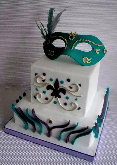 It's time to masquerade.... - Cake by SweetFantasy by Anastasia