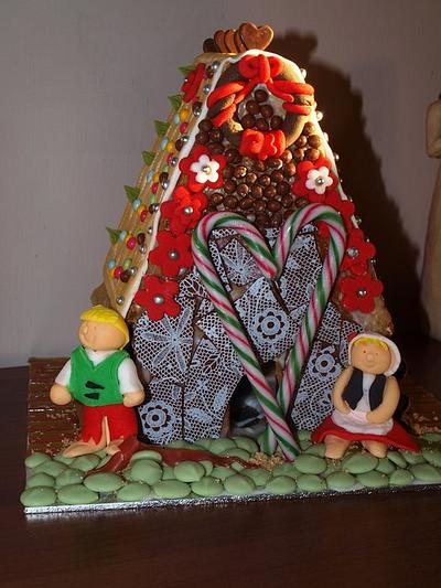 Gingerbread house - Cake by Deb-beesdelights