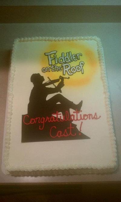 Fiddler on the Roof - Cake by CakeEnvy