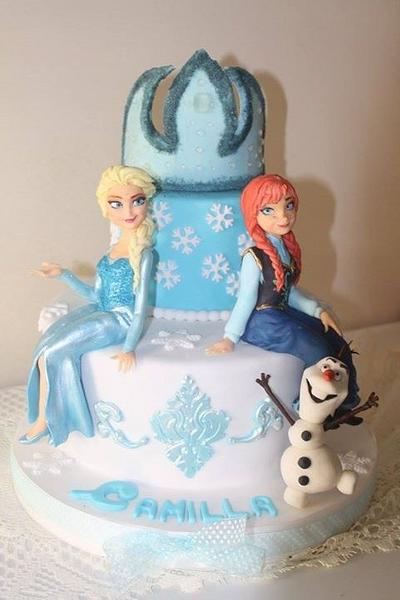 Frozen - Cake by Elena Michelizzi