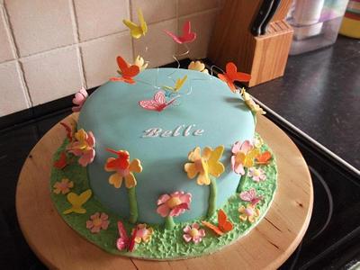 Butterfly Cake - Cake by Louise Davidson & Michelle Kennedy