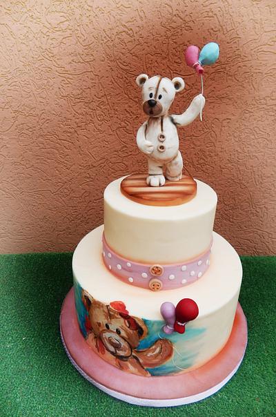 sweet teddy bear - Cake by crazycakes