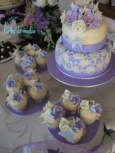 wedding lilla - Cake by tortedinadia