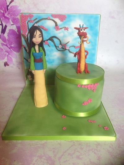 Mulan cake - Cake by For the love of cake (Laylah Moore)