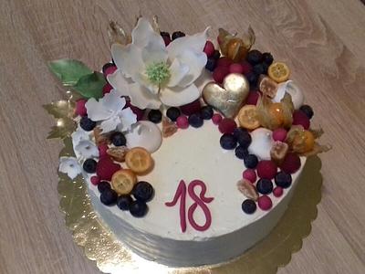 Fruit and buttercream - Cake by Ellyys