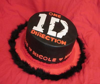 One Direction Cake - Cake by Mojo3799