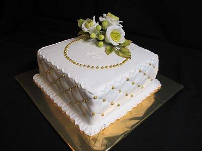 Happy 80th birthday - Cake by akve