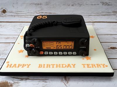 CB Radio cake - Cake by The Cake Bank 