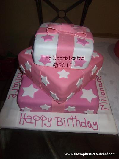 Gift box cake - Cake by Sophisticated