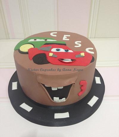 cars cake - Cake by nectarcupcakes