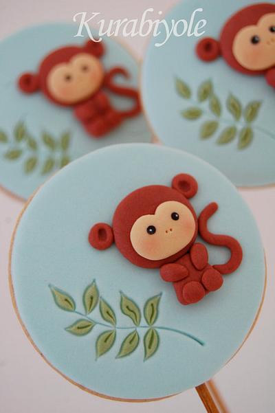 Monkeys.. - Cake by ESRA HACIOĞLU (Kurabiyole)