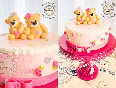 Teddy Bears Birthday cake - Cake by Petitery cakes