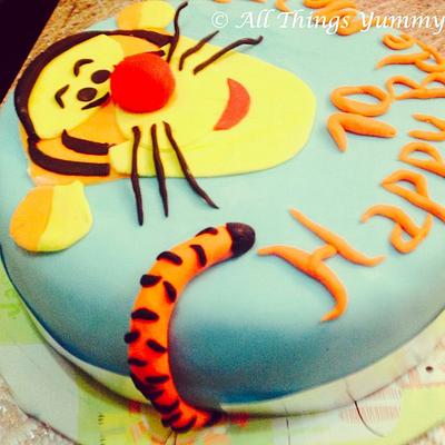 Tigger Cake - Cake by All Things Yummy
