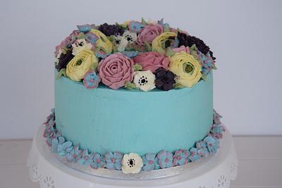 Spring cake - Cake by Vanessa Figueroa
