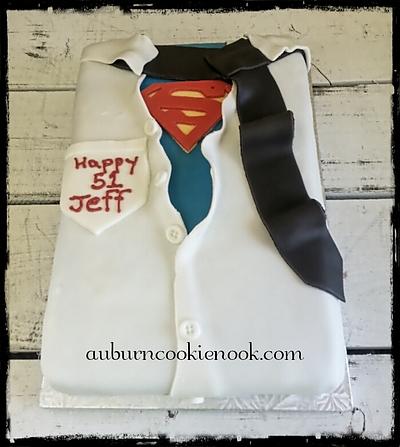 Superman - Cake by Cookie Nook