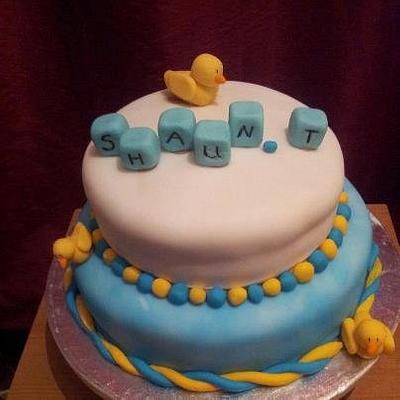 can be for birthday or christening - Cake by samantha