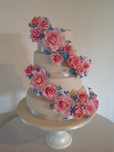 The heaven rose cake - Cake by Iced Images Cakes (Karen Ker)