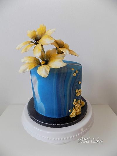 Blue - Cake by MOLI Cakes