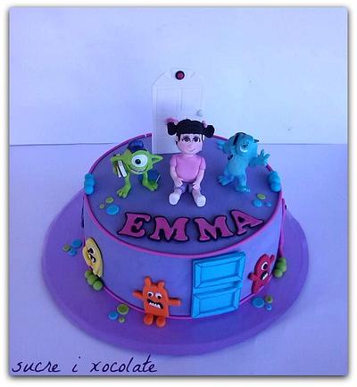 Monsters sa - Cake by Pelegrina