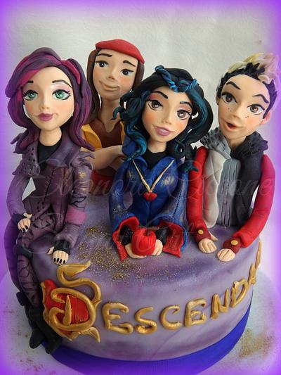 Descendants cake topper!!! - Cake by Eleonora Ciccone